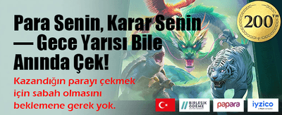 Hızlı Kayıt ve Anında Bonuslar banner